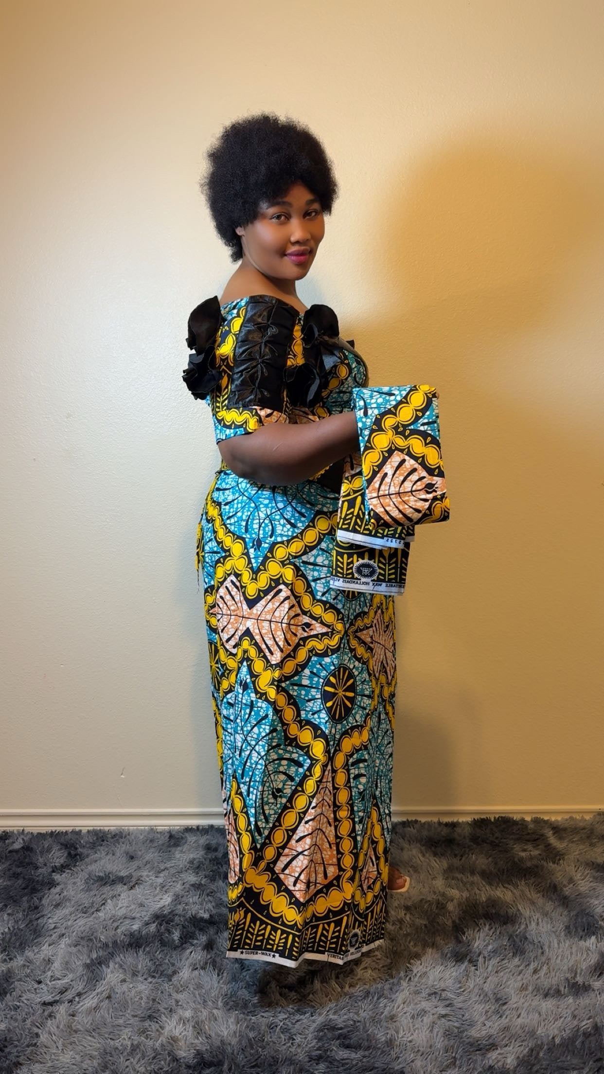 African Bubu – Ankara Royal Essence