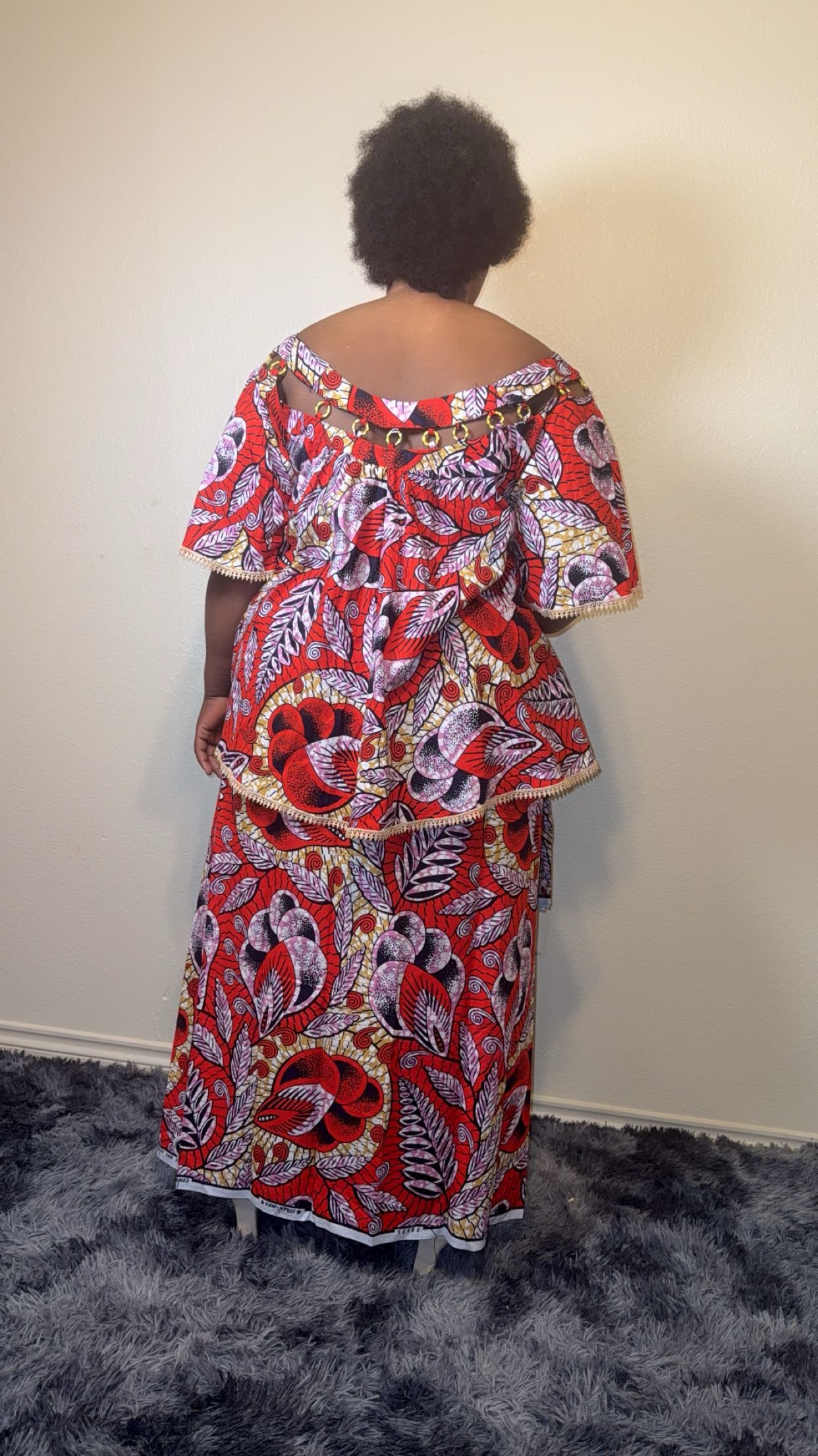 African Bubu – Ruby Leaf Radiance