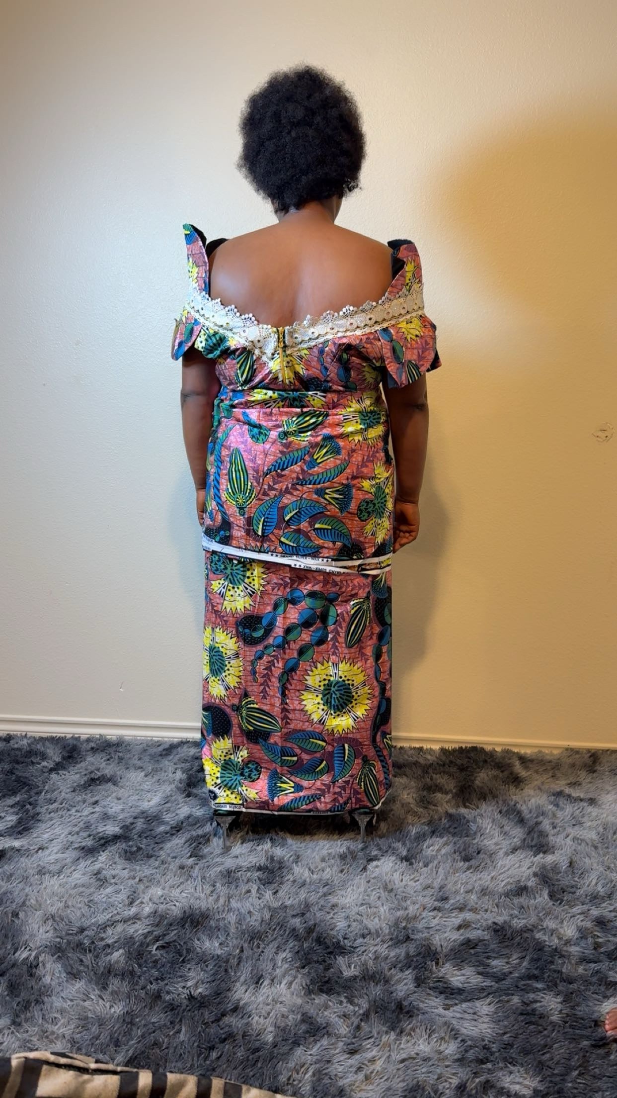 African Bubu – Sunshine Bloom Elegance