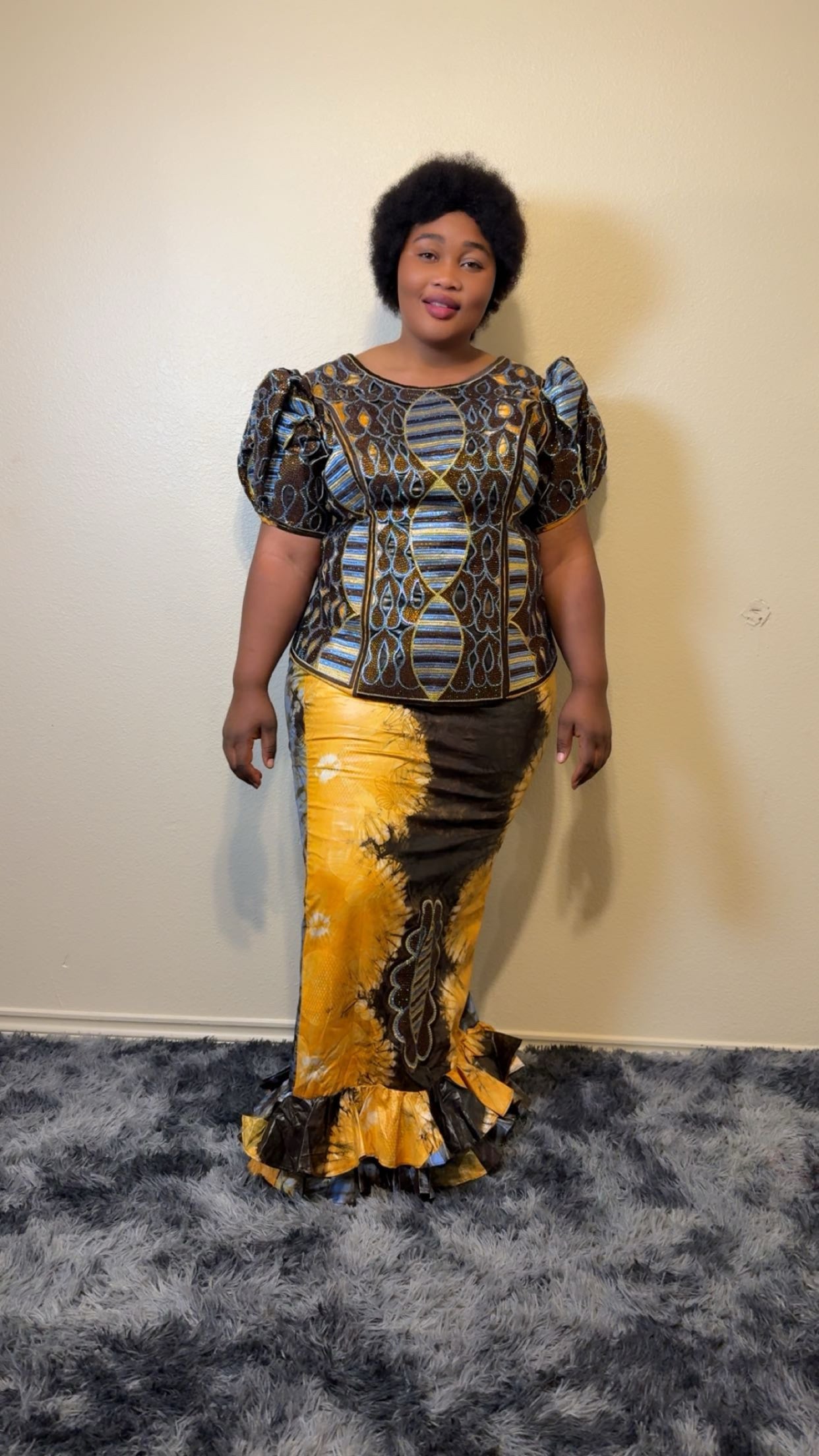 African Bubu – Sunshine Majesty Collection