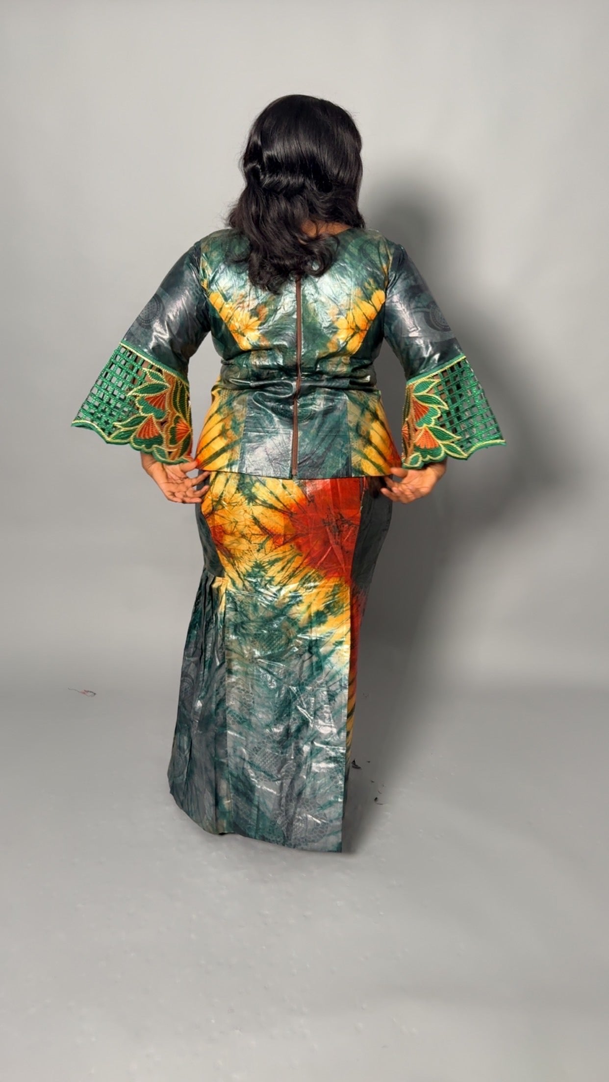 African Bubu – Sunset Garden Elegance