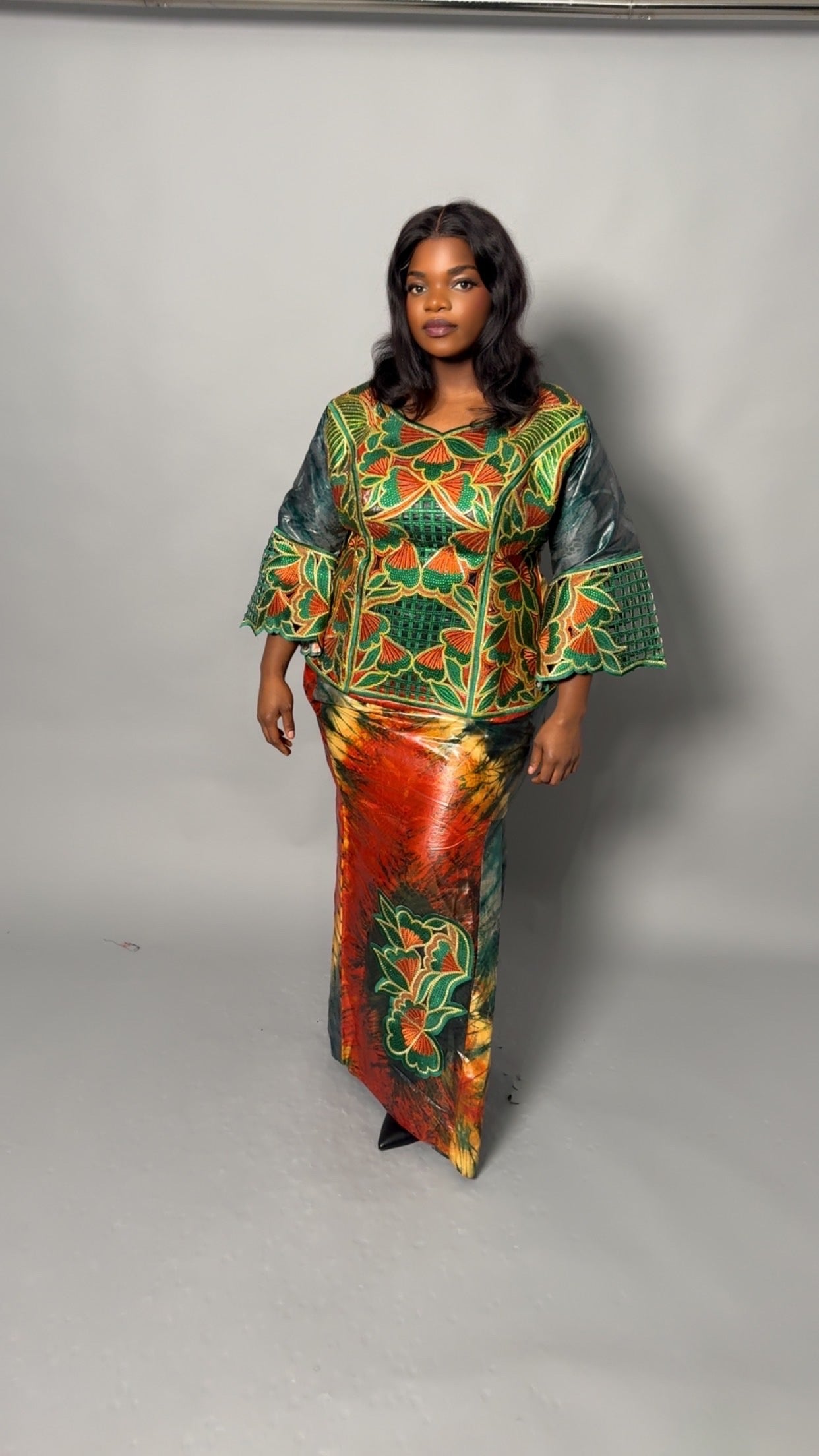 African Bubu – Sunset Garden Elegance