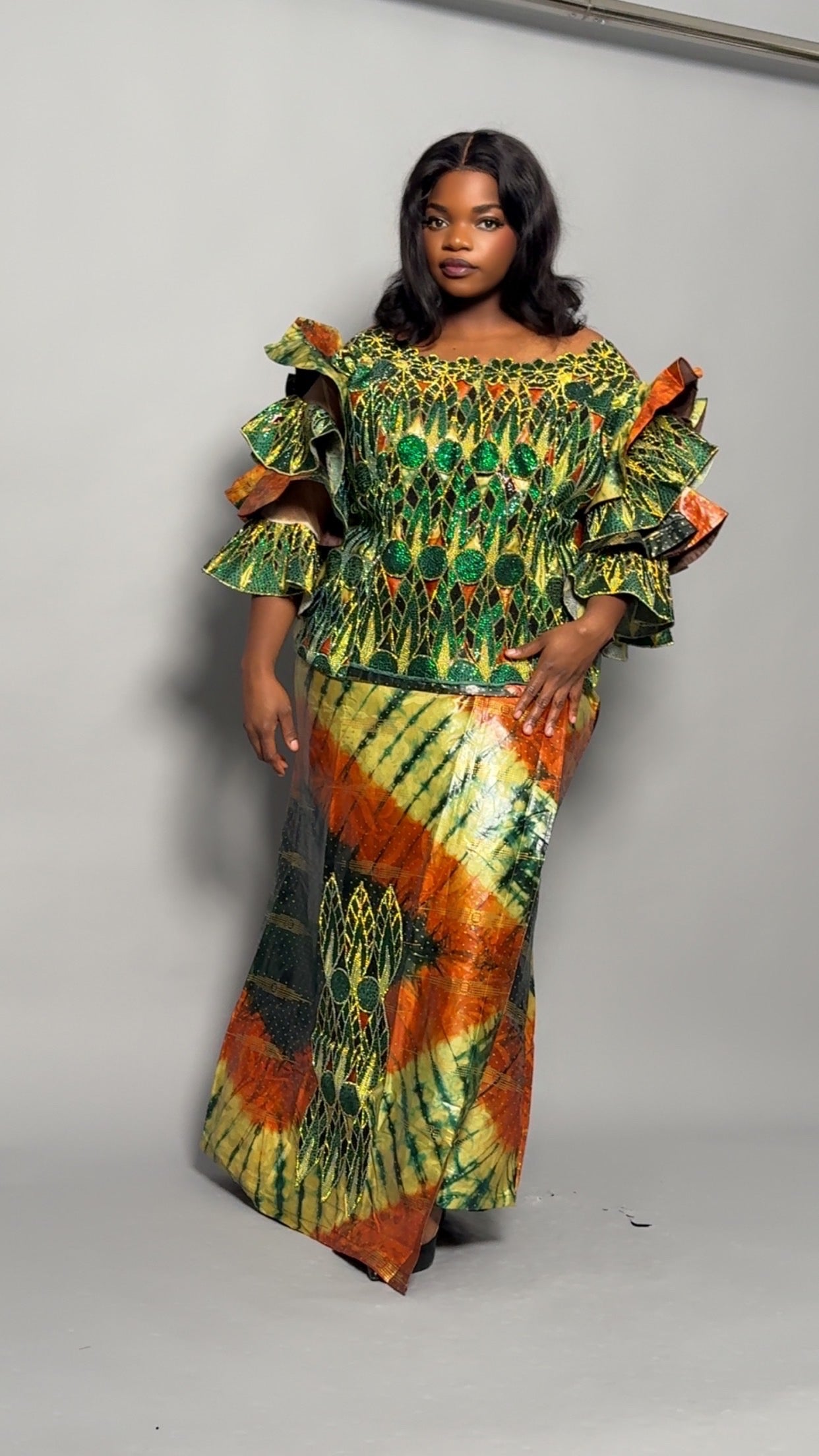 African Bubu – Emerald Royalty Edition