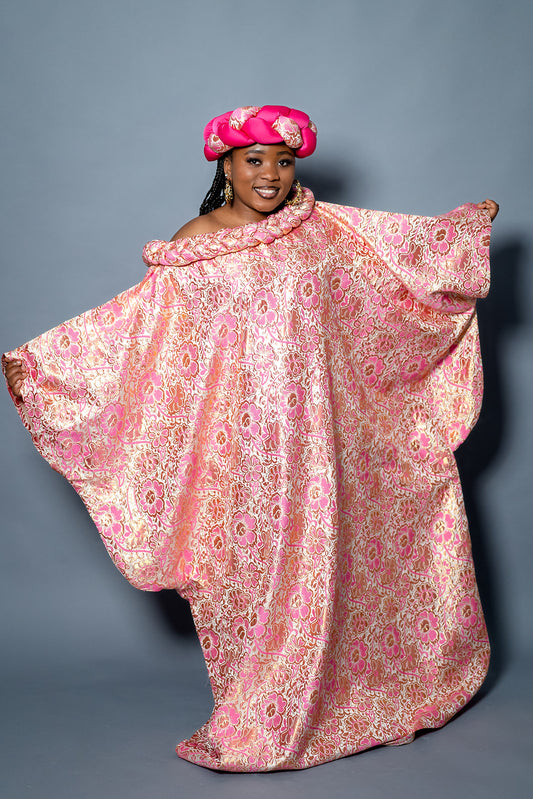 African Bubu – Royal Pink Blossom