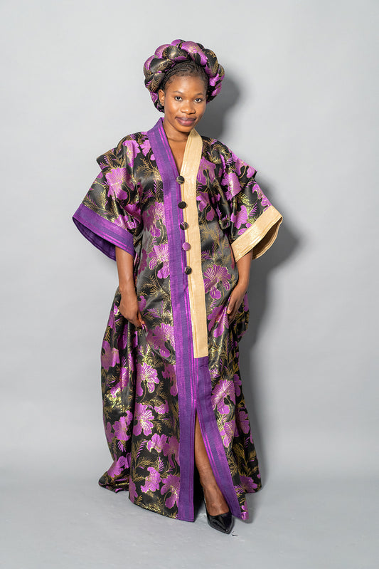 African Bubu – Royal Bloom Elegance